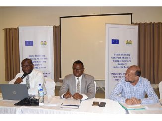 NaMED Director General with Stakeholders