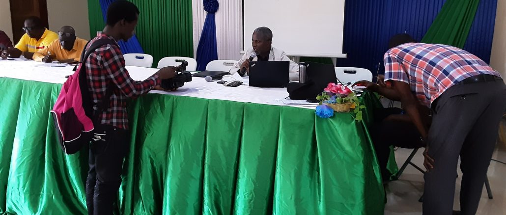 Deputy Director General of NaMED introductory speech on the AGBSDP